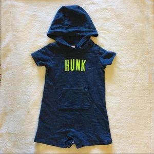 Carter's 24 month HUNK hooded onesie